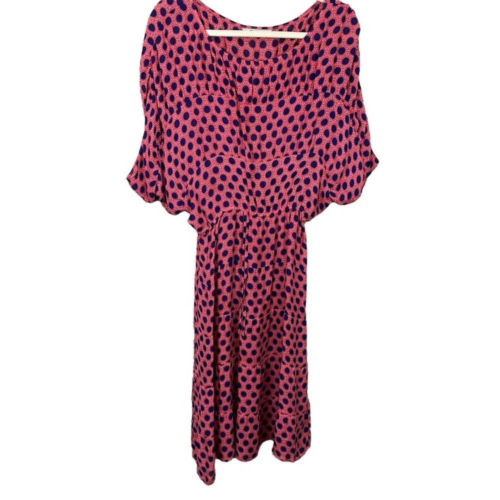 Tucker Silk Polka Dot Midi Dress